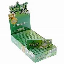 caja papel juicy jay mentolado cool jays