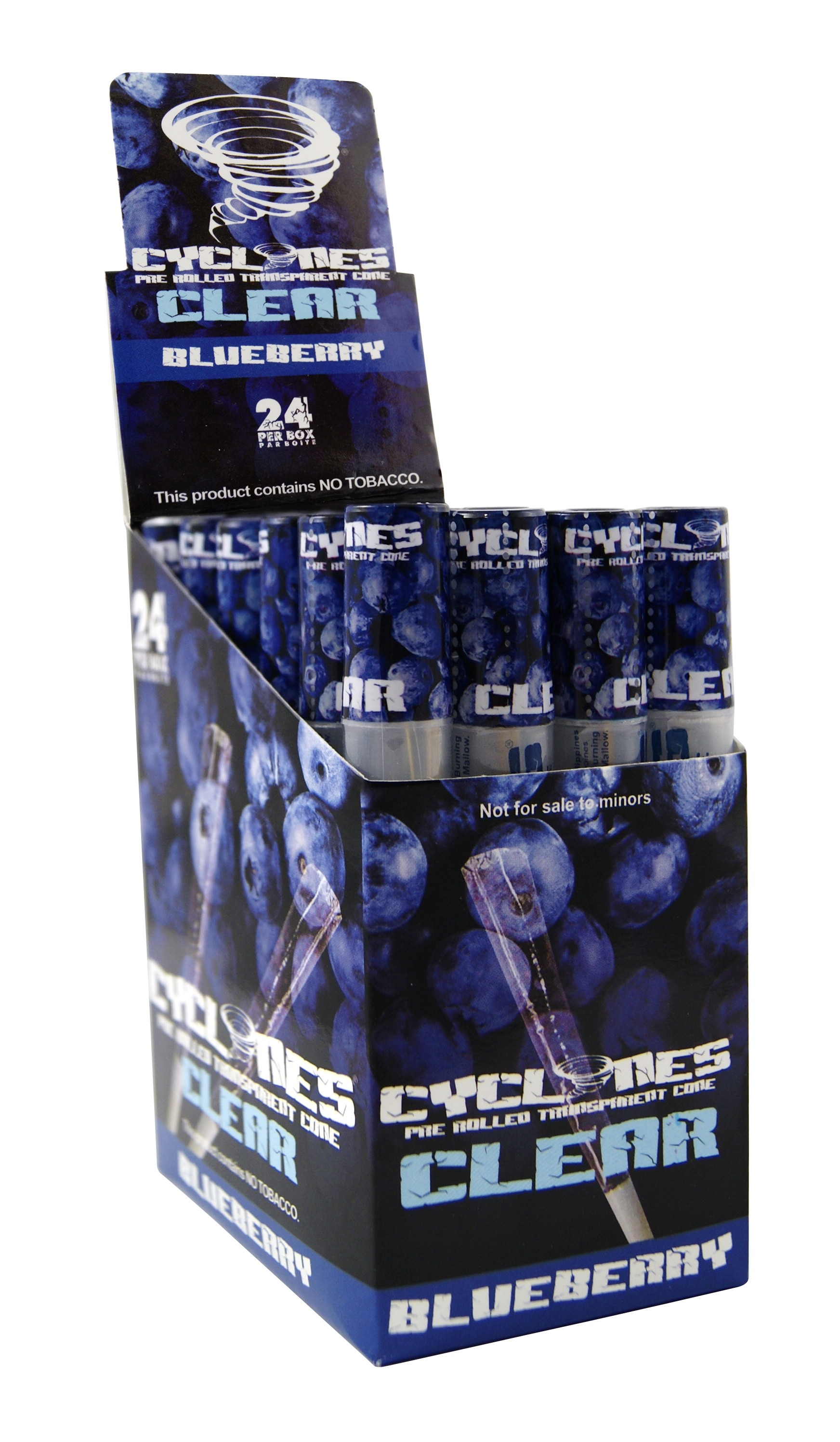 Cyclones Clear de arandano - Blueberry 