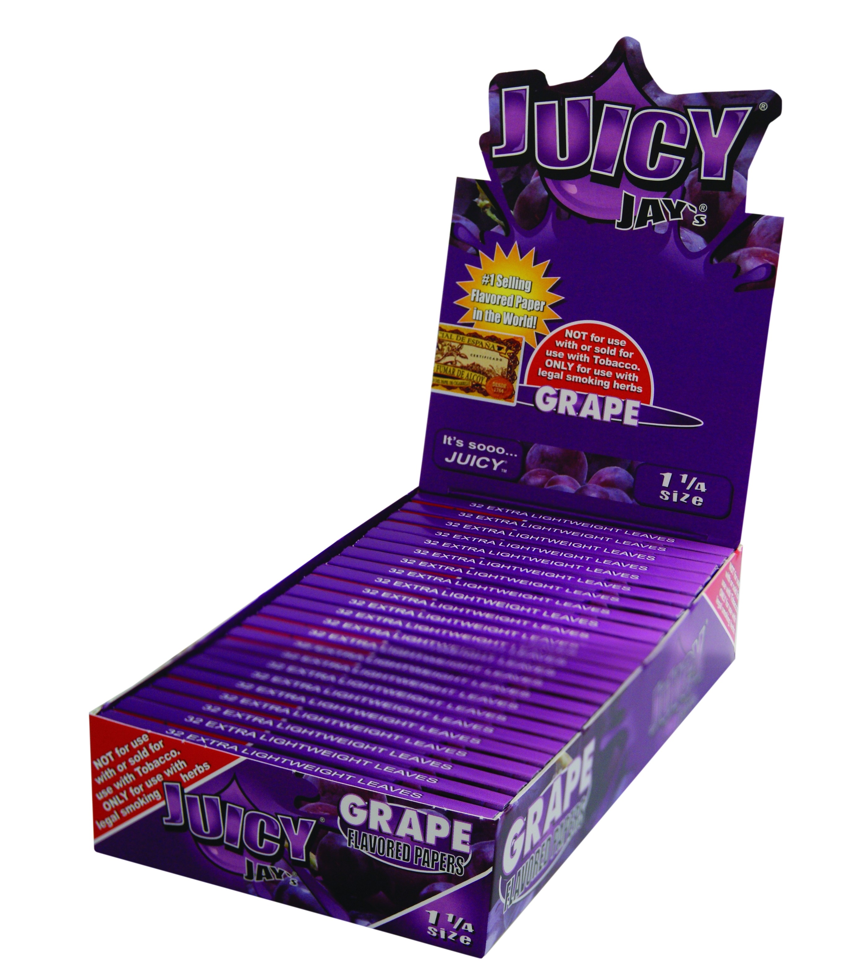 caja papel juicy jay uva