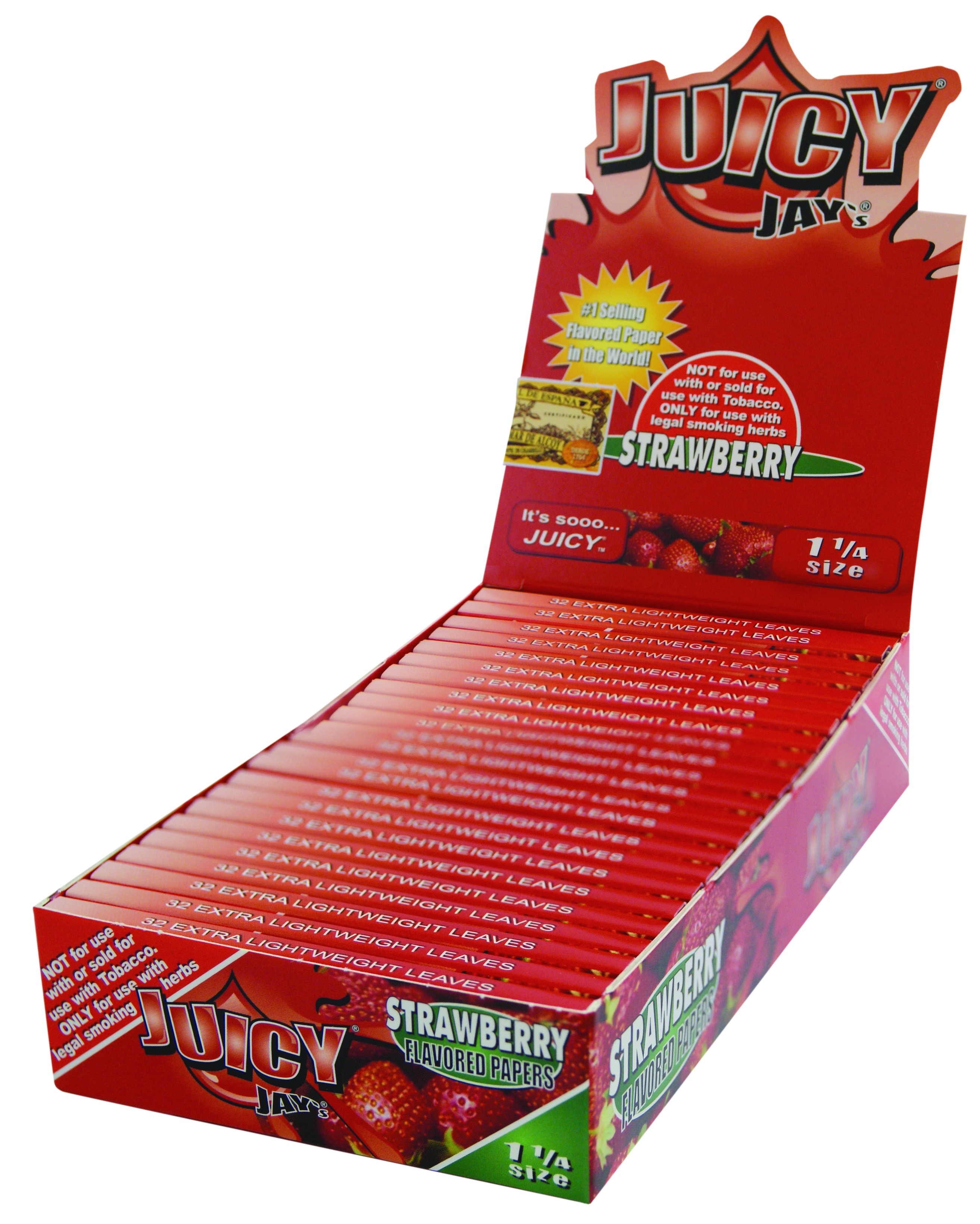 caja papel juicy jay fresa