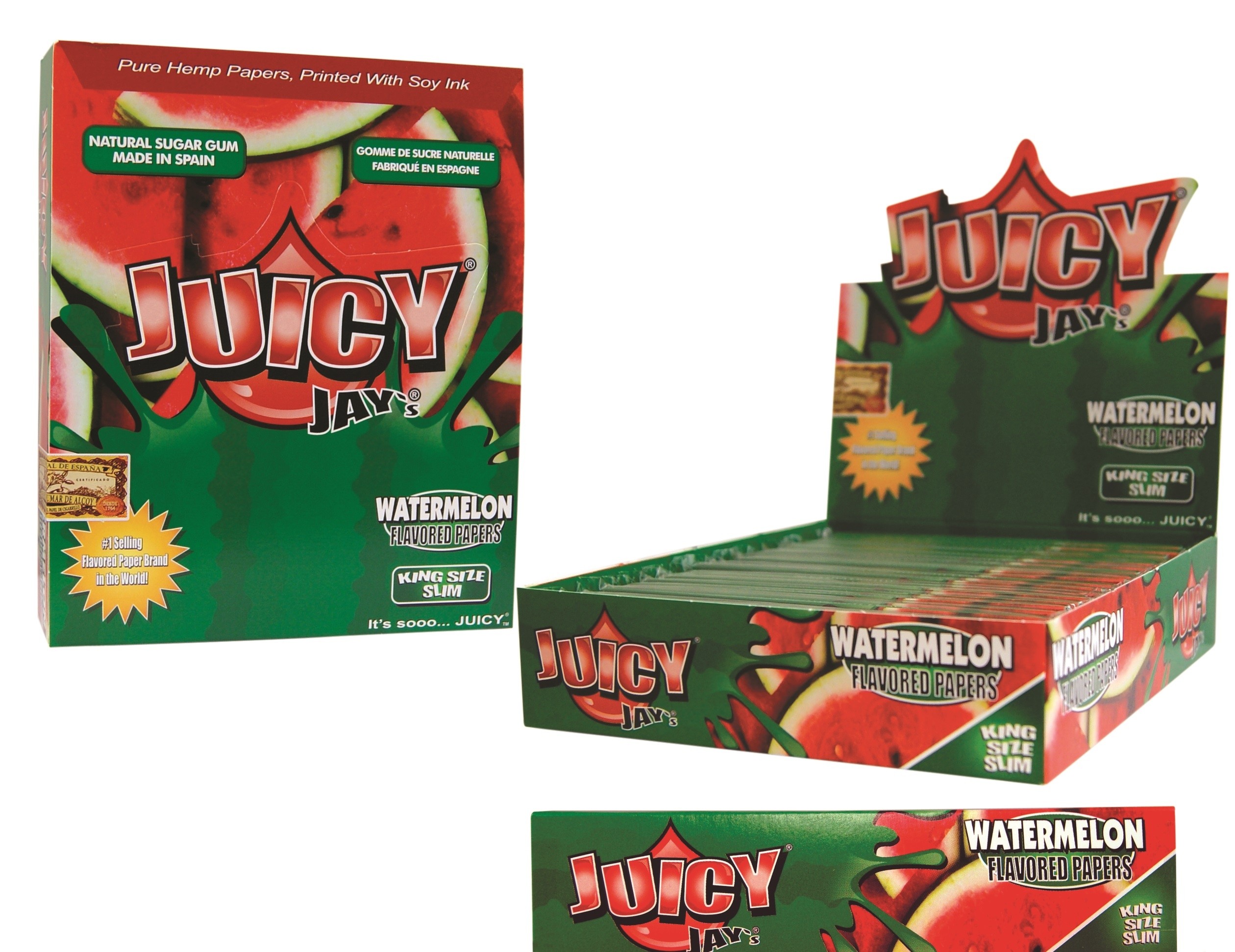 JuicyJay papel largo para fumar de sandia