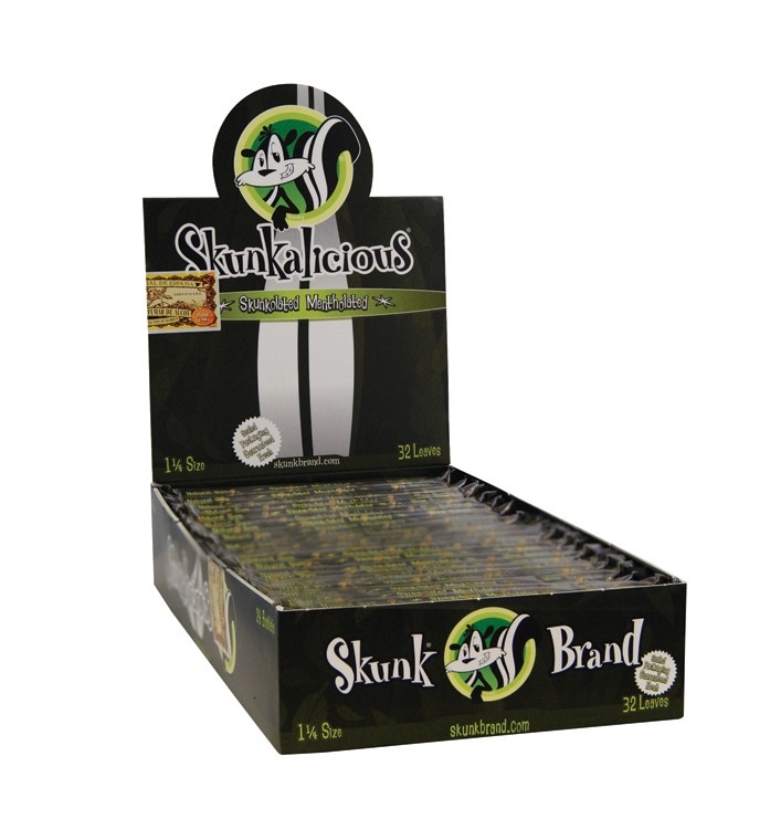 Skunk Brand papel Fumar Menthol 