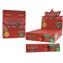 JuicyJay papel largo para fumar de raspberry - frambuesa